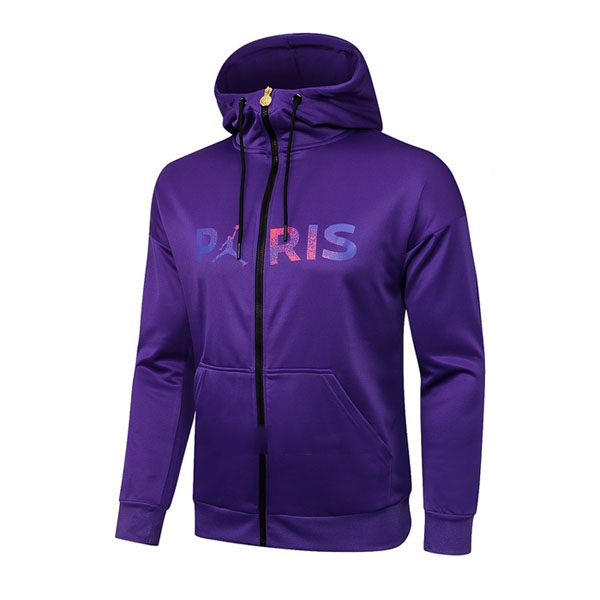 Chaqueta con Capucha Paris Saint Germain 2021-2022 Purpura